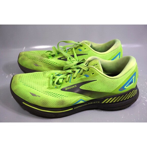 Brooks Adrenaline GTS 23 Green Gecko Men\'s Size 10.5 Running Shoes main image 4